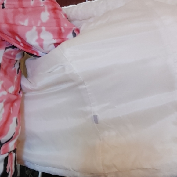 White faux fur teddy jacket. Size XL by Style & Co. NWOT - Picture 5 of 8